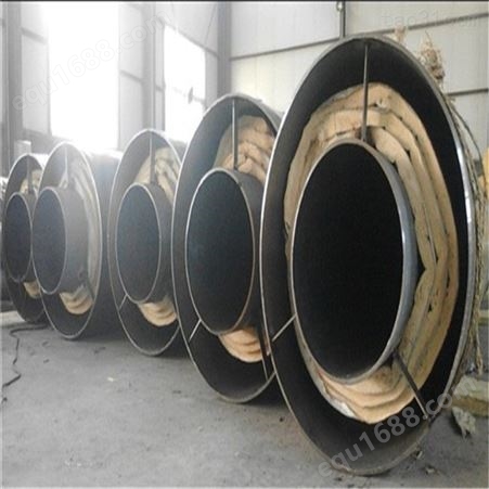 钢套钢蒸汽保温螺旋钢管 钢套钢保温钢管厂家 洲际管道