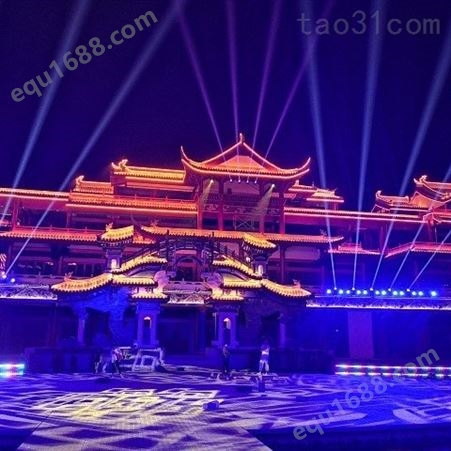 四川户外音乐节演唱会舞台设备出租 灯光音响LED显示屏 租赁一站式服务