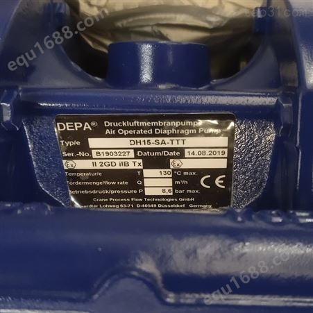 高效耐用德国DEPA泵 DEPA隔膜泵 DEPA双隔膜泵