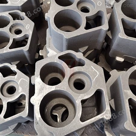 沧州益恒机械厂家供应 树脂砂铸造工艺 压缩机球铁铸件 QT450材质