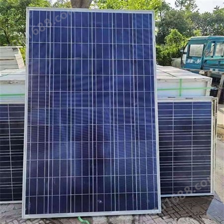 166*166项目剩余板抵债板 废旧二手太阳能发电板回收 昌义顺新能源