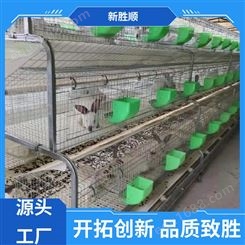 新胜顺畜牧设备 设计合理 简易兔笼 源头工厂 售后完善