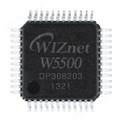 W5500 以太网供电控制器（POE） WIZNET 封装LQFP48 批次21+