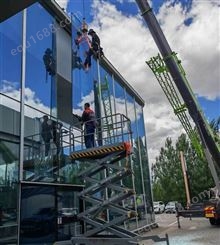 石家 庄玻璃幕墙打胶 可靠的施工团队 更换五金件 拆卸 安装保养
