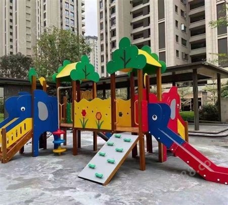 儿童大型定制PE滑梯幼儿园 小区户外游乐设施加工生产