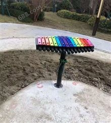 幼儿园户外敲击打击乐器 儿童壁琴节拍奏器 小区公园不锈钢敲琴