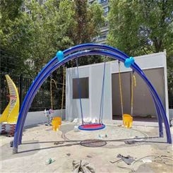 小区秋千 儿童游乐设备 房产 景区 优良坚固耐用 环保材质