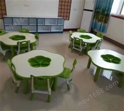 幼儿园实木桌椅儿童学习绘画桌椅早教中心儿童实木桌椅