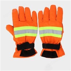 五指分离式消防员抢险救援手套拉重力比102%手套灭火防护手套继开