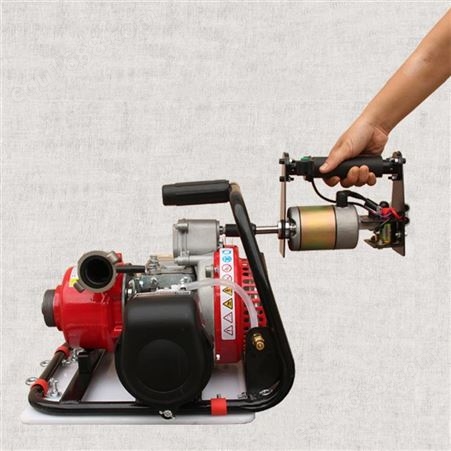 便携式森林消防单级泵高压救援灭火增压接力水泵高扬程水泵继开