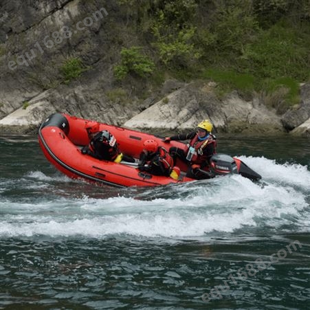 橡皮艇冲锋舟 防汛应急救援 充气皮划艇 铝合金充气船