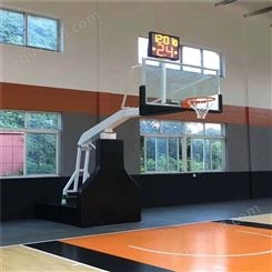 恒跃文体器材生产 玻璃钢篮板 体育场篮球架 加固安全耐用