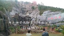 芜湖大门假山 塑石假山现场 人工假山瀑布制作公司 园林假山公司