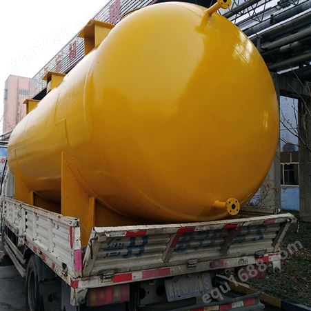 蓝天silo耐压碳钢Q235B加油站焊接卧式储油罐容量20立方