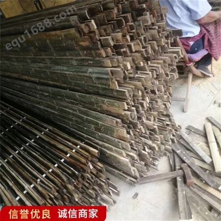 竹制垫羊床 养殖用竹床 羊舍漏粪板 结构简单 维护少