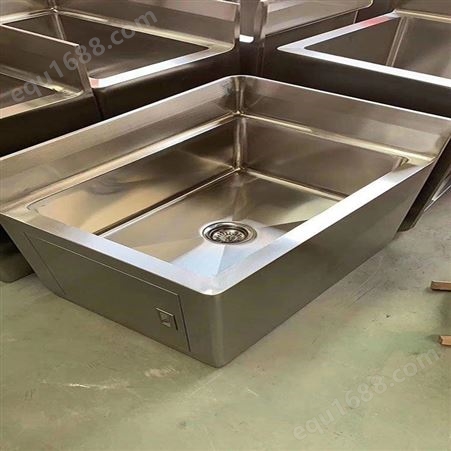 德满来 304不锈钢洗手池 耐腐蚀单槽水池可支持定制