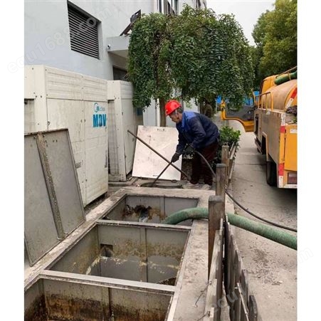 上海嘉定区污水池清理，环卫抽粪，管道高压清洗