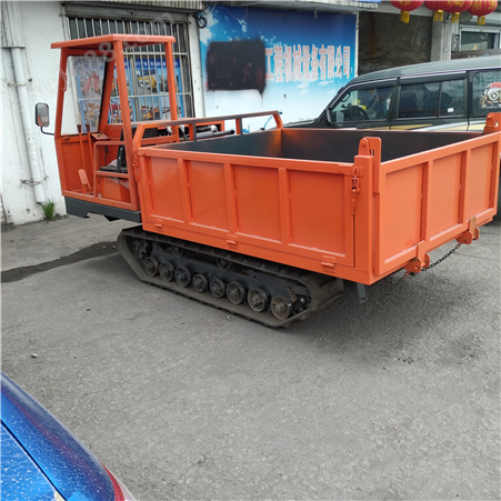 YY-LDC-T4101 橡胶履带底盘搬运车 自卸式履带运输车 运沙土
