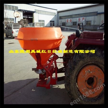 红日机械不锈钢桶施肥机 CDR-1000撒播机 撒肥机 悬挂式撒粪机