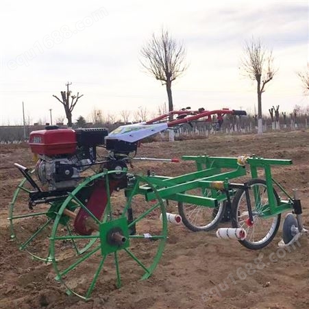 地膜机小型农用 种植全自动机械覆膜机 土豆花生地膜覆盖机