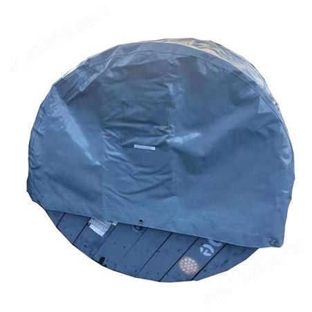 驼王包装钢制卷材防雨罩防晒防尘加厚防护大型设备异形防火罩防水
