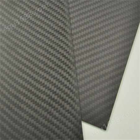 高强度碳纤维片 斜纹哑光碳纤维板材 可加工定制