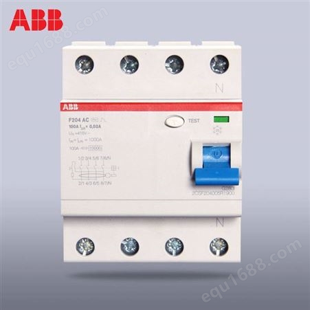 ABB 进口 小型漏电保护断路器 GSN201L-C25 空开 1P+N 双进双出