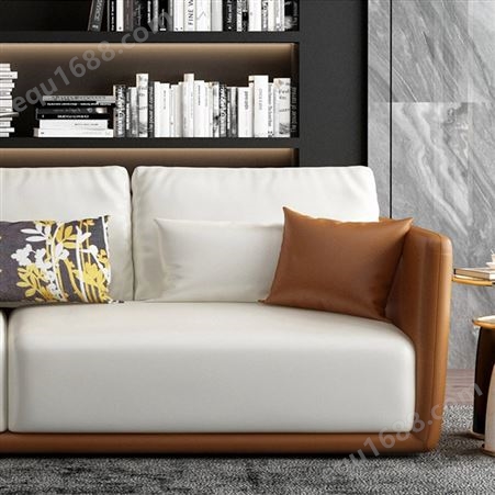 天一美家北欧沙发套装组合简约现代大小户型客厅贵妃整装转角家具