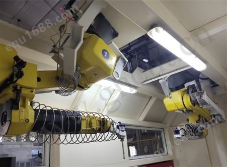 高效率双机器人水切割设备 ABB4600机器人水切割