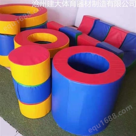 沧州建大体育 幼儿园器材 圆筒 八角滚筒