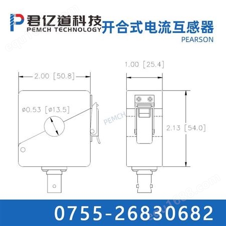 Pearson线圈 开合式电流互感器 Pearson皮尔逊电流传感器 411C
