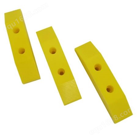佳健加工定制黄色UPE垫块超高分子量聚乙烯承重垫块