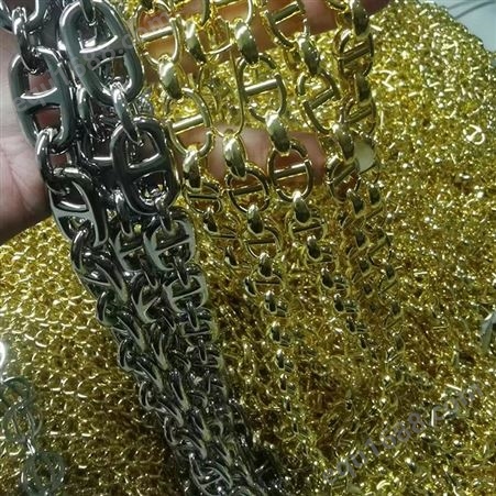 五金链条加工厂 吊链指示牌装饰箱包不锈钢金属链