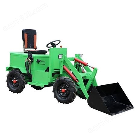 溢盈机械 小型电动装载机 养殖清粪推土机 建筑工程电动小铲车
