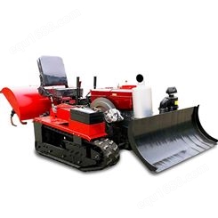 多功能旋耕机 18马力履带式微耕机 开沟施肥一体机 巧夺机械