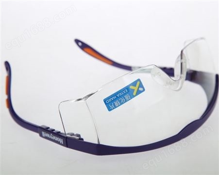 品牌霍尼韦尔 100200防冲击眼镜 蓝色 防 冲击、防飞溅、防紫外线等