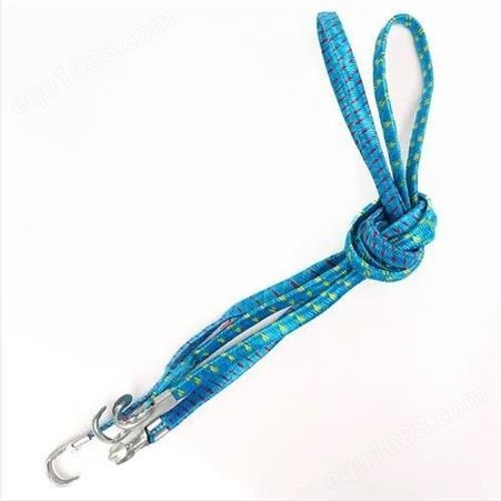 高密度纺织中空弹力绳 户外用品用 5mm弹力尼龙编织绳 提花绳