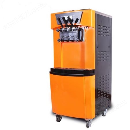 不锈钢材质 人工冰淇淋机 摆摊用冰淇凌机