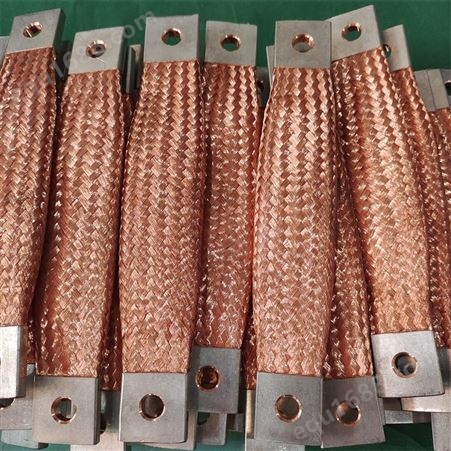 镀锡铜编织线 无氧铜丝导电带 编织带非标定制 各种规格 福能