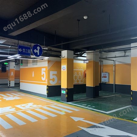 创意墙面绘画 地下停车场彩绘 地面涂鸦3D画设计定制 人工