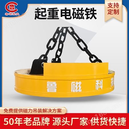码头吊专用起重电磁铁吸盘-大型强力磁吸配件