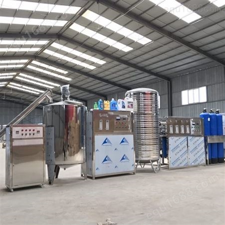 可兰士供应自动洗洁精生产设备 洗衣液加工制作设备 洗洁精生产设备厂家
