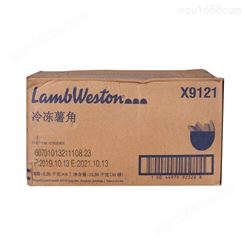 蓝威斯顿X9121薯角/进口美式带皮薯块 5lb*6袋